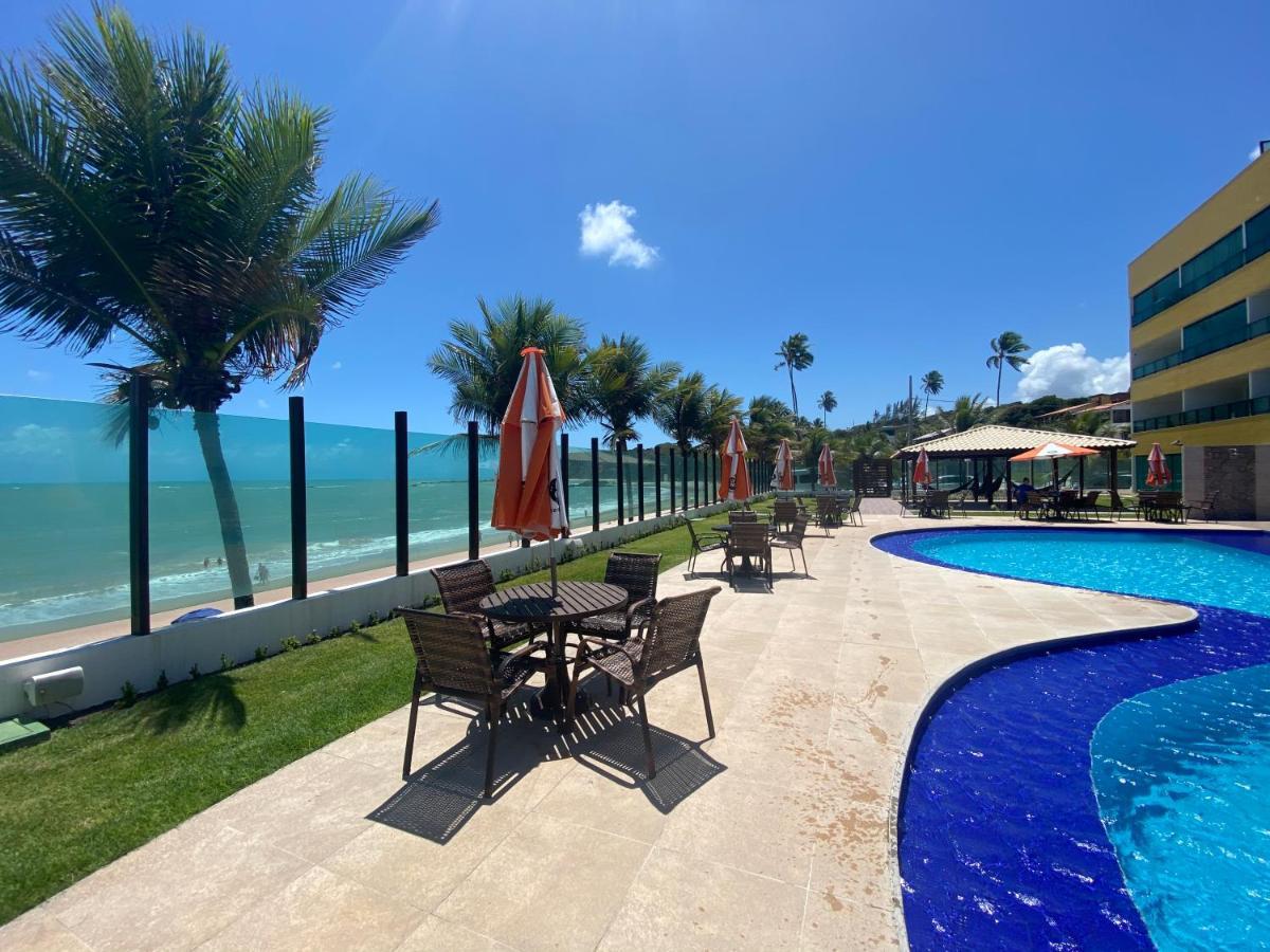 Tabatinga Residence Flat Pe Na Areia II Conde  Buitenkant foto