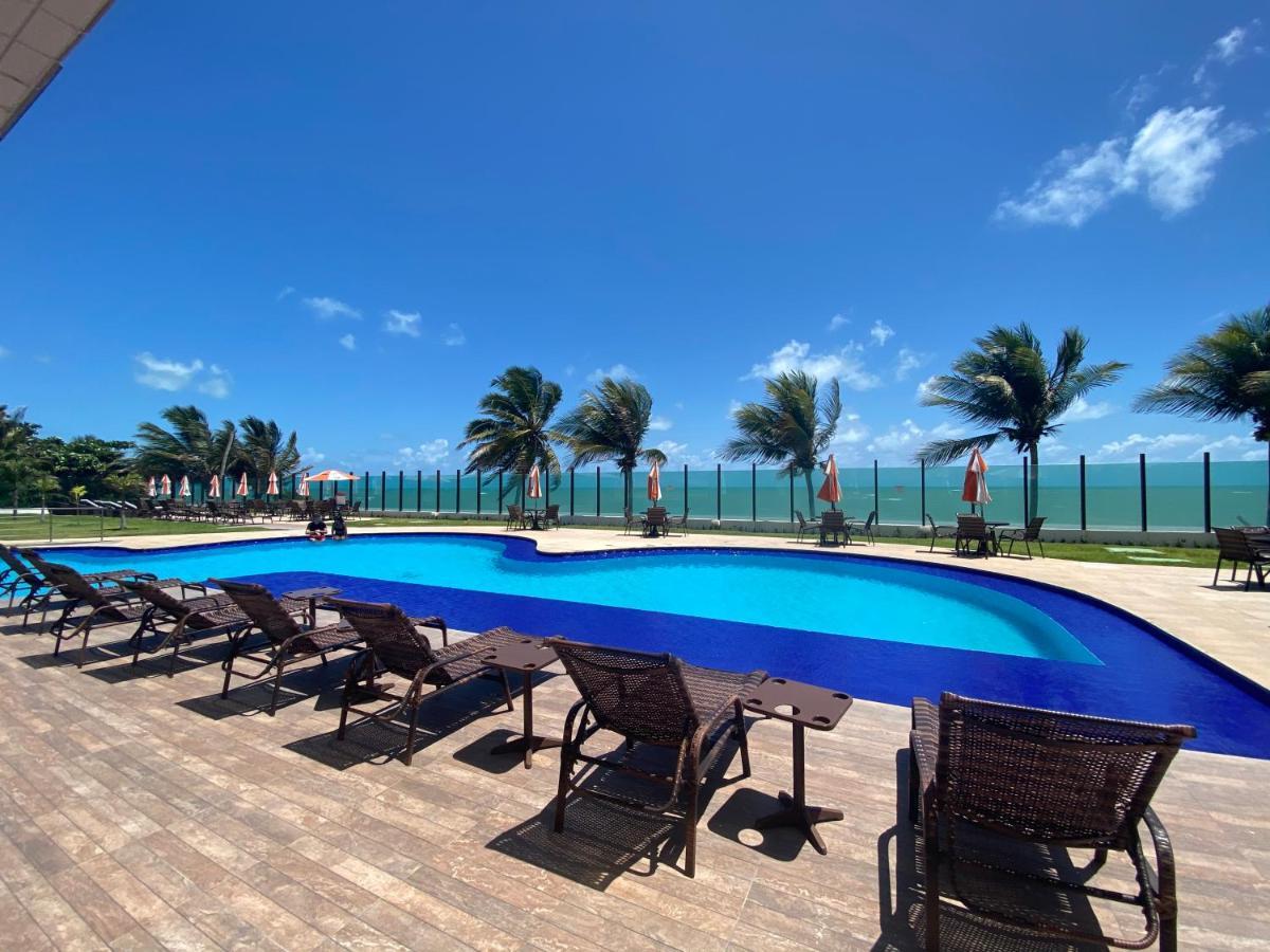 Tabatinga Residence Flat Pe Na Areia II Conde  Buitenkant foto