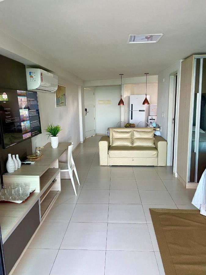 Tabatinga Residence Flat Pe Na Areia II Conde  Buitenkant foto