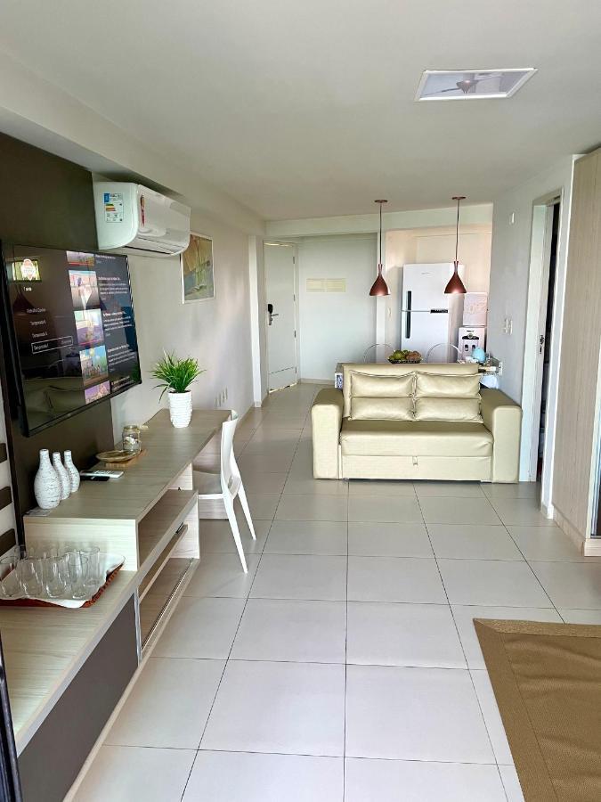 Tabatinga Residence Flat Pe Na Areia II Conde  Buitenkant foto