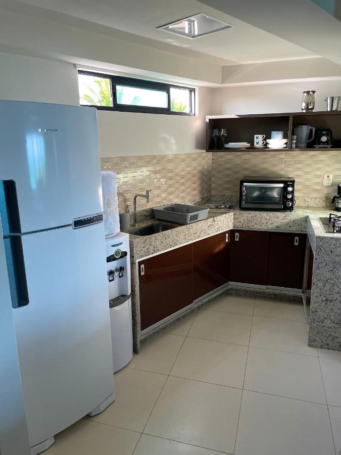 Tabatinga Residence Flat Pe Na Areia II Conde  Buitenkant foto