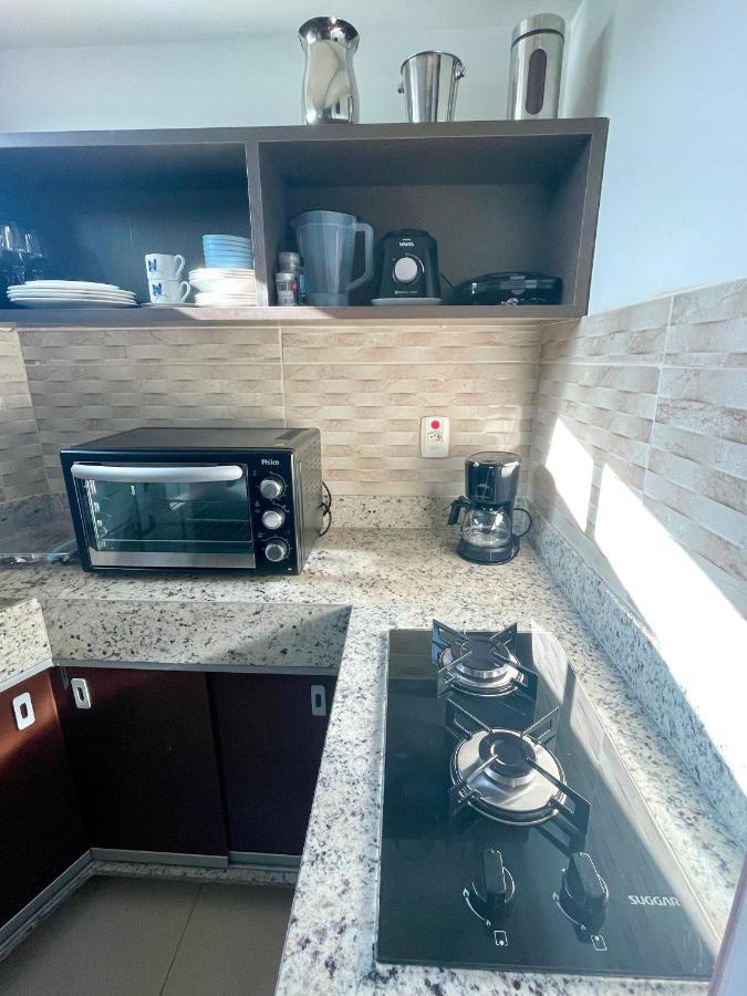 Tabatinga Residence Flat Pe Na Areia II Conde  Buitenkant foto