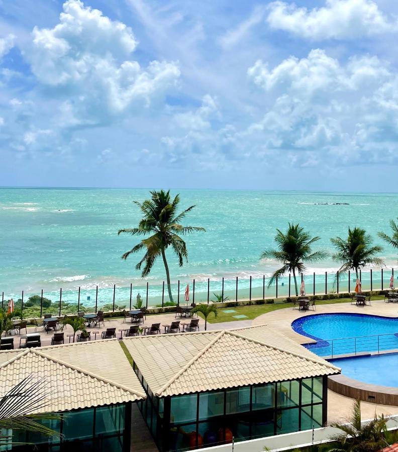 Tabatinga Residence Flat Pe Na Areia II Conde  Buitenkant foto